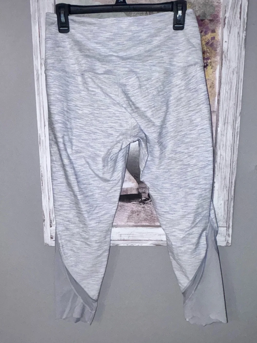 Lululemon Wunder Under Crop II Roll Down or High Rise Scallop Luxtreme Sz 12